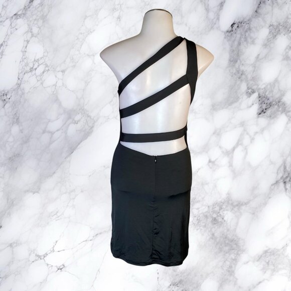 Superdown Davey Strappy Back Dress Black - Picture 7 of 10